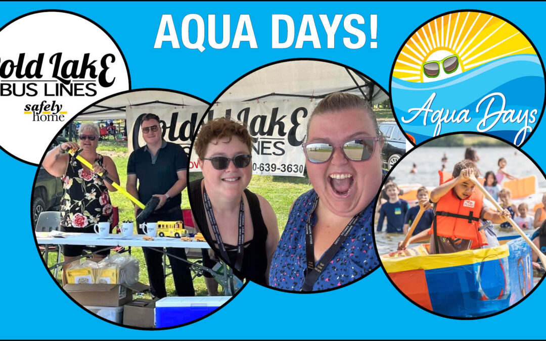 Cold Lake Bus Lines Team Makes a Splash at Aqua Days!